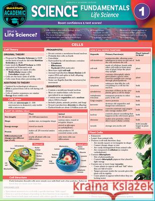 Science Fundamentals 1 - Cells, Plants & Animals MSc, MScEd, Jane Parks Gardner 9781423249375 Barcharts, Inc