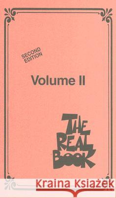 The Real Book - Volume II - Mini Edition: C Instruments  9781423424529 Hal Leonard Corporation