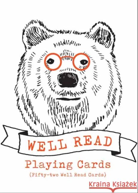 Well-Read Playing Cards Gibbs Smith Publisher 9781423657675