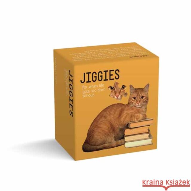 Cat Reader Jiggie Puzzle: Die-Cut 81-Piece Jigsaw Gibbs Smith 9781423657798