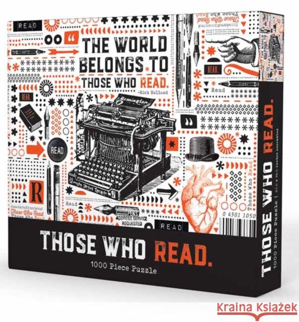 Those Who Read (1,000-Piece Puzzle) Gibbs Smith Publisher 9781423657811