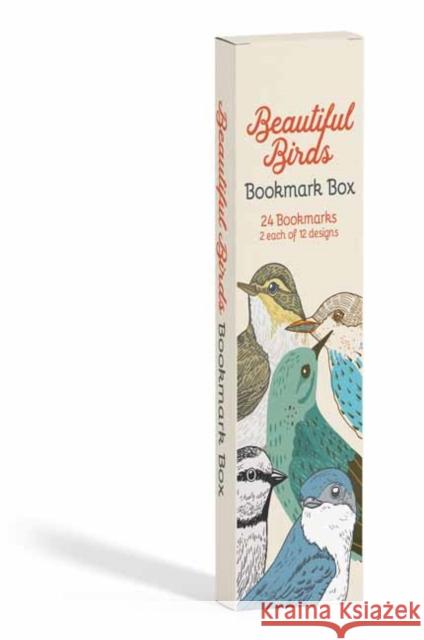 Beautiful Birds Bookmark Box Gibbs Smith Gift 9781423662501