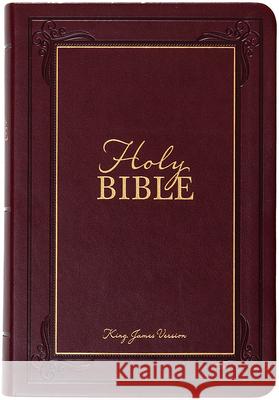 KJV Holy Bible Giant Print Compact Garnet  9781424571789 Broadstreet Publishing
