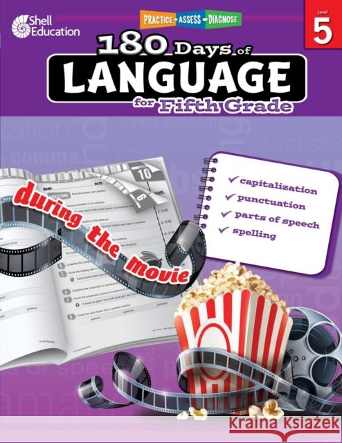 180 Days of Language for Fifth Grade Barchers, Suzanne I. 9781425811709 Shell Education Pub