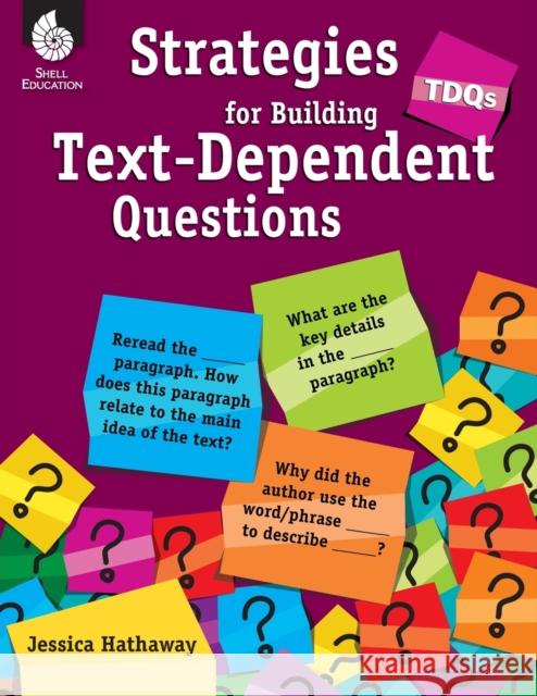 TDQs Hathaway, Jessica 9781425814496 Teacher Created Materials