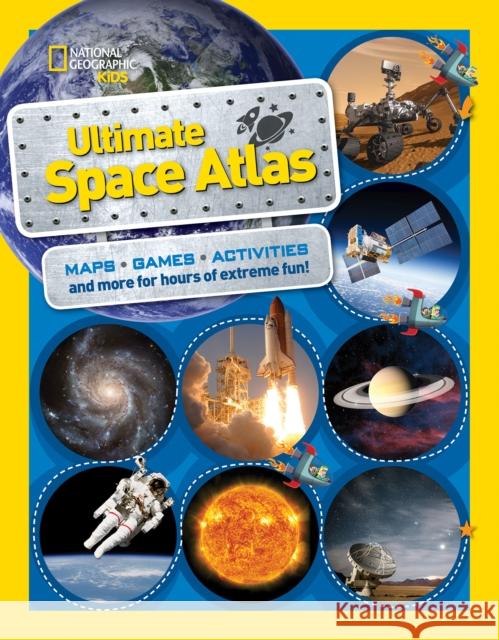 National Geographic Kids Ultimate Space Atlas Carolyn Decristofano 9781426328022 National Geographic Kids