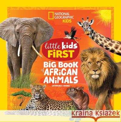 National Geographic Kids Little Kids First Big Book of African Animals Catherine Hughes 9781426375484