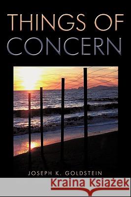 Things of Concern: A Dissertation Relating to the State of the World and the State of the Mind Goldstein, Joseph K. 9781426913914