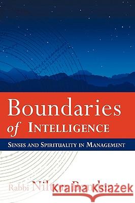 Boundaries of Intelligence: Senses and Spirituality in Management Nilton Bonder, Bonder 9781426926174