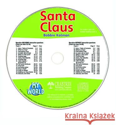 Santa Claus - CD Only Bobbie Kalman 9781427110374