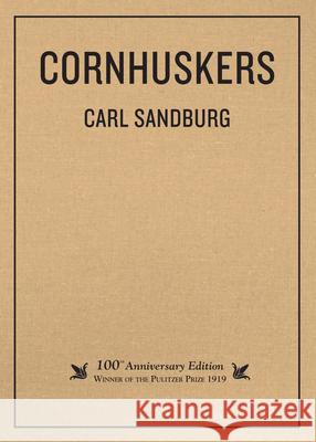 Cornhuskers Carl Sandburg 9781429095297 Applewood Books