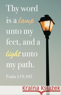 Light Bulletin (Pkg 100) General Worship  9781430084686 Broadman Church Supplies