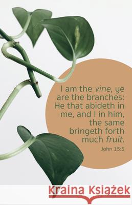 Much Fruit Bulletin (Pkg 100) General Worship  9781430084723 Broadman Church Supplies