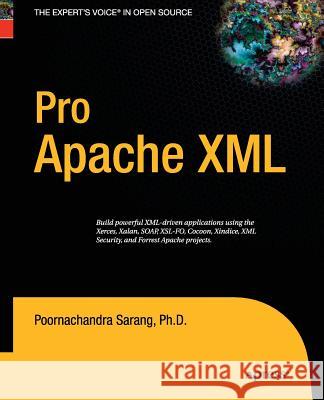 Pro Apache XML Poornachandra Sarang   9781430211785 Apress