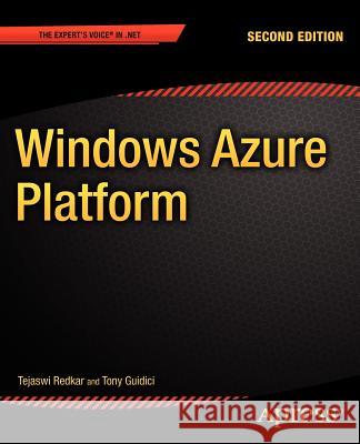 Windows Azure Platform Tejaswi Redkar 9781430235637 Apress