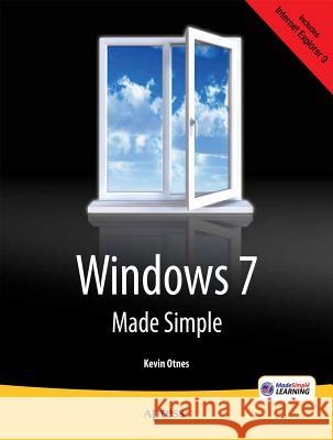 Windows 7 Made Simple Kevin Otnes 9781430236504 0