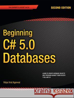 Beginning C# 5.0 Databases  9781430242604 Apress