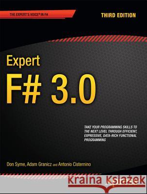 Expert F# 3.0 Syme, Don 9781430246503 0