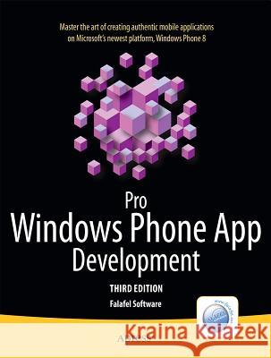 Pro Windows Phone App Development Falafel Software 9781430247821 0
