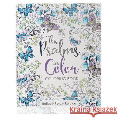 Coloring Book the Psalms in Color  9781432115968 Christian Art Gifts Inc