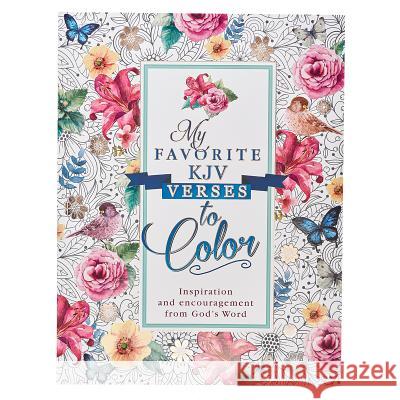 Coloring Book My Favorite KJV Verses  9781432115982 Christian Art Gifts Inc