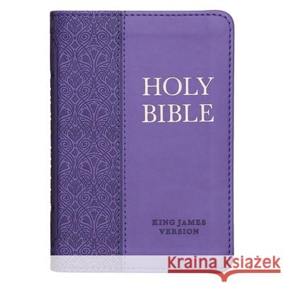 KJV Bible Mini Pocket Purple  9781432132927 Christian Art Gifts Inc