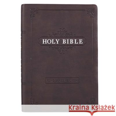 KJV Bible Giant Print Full Size Black  9781432133108 Christian Art Gifts Inc