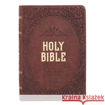 KJV Compact DK Brown  9781432133207 Christian Art Gifts Inc