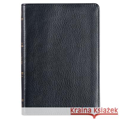 KJV Compact Bible Black Full Grain Leather  9781432133856 Christian Art Gifts Inc