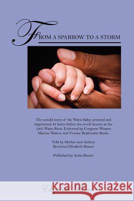 From a Sparrow to a Storm: The untold story of the Watts Baby; arrested and imprisoned 48 hours before the revolt known as the 1965 Watts Riots. Bissett, Reverend Elizabeth 9781432757502 Outskirts Press