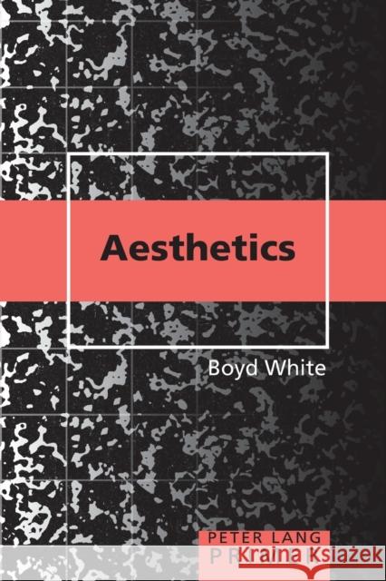 Aesthetics Primer  9781433102905 Peter Lang Publishing Inc