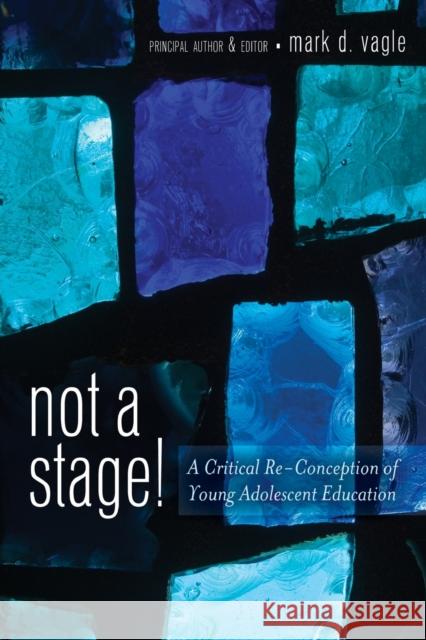 Not a Stage!; A Critical Re-Conception of Young Adolescent Education DeVitis, Joseph L. 9781433116346
