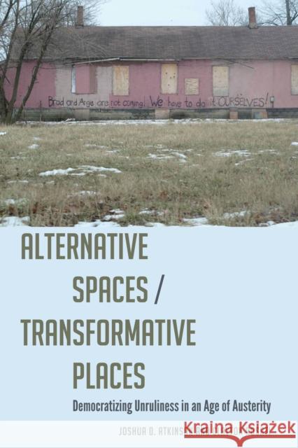 Alternative Spaces/Transformative Places: Democratizing Unruliness in an Age of Austerity McKinney, Mitchell S. 9781433157561