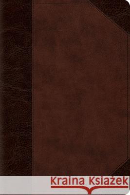 ESV Personal Reference Bible (Trutone, Brown/Walnut, Portfolio Design)  9781433553271 Crossway Books