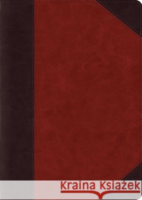 ESV Study Bible, Large Print (Trutone, Brown/Cordovan, Portfolio Design)  9781433557668 Crossway Books