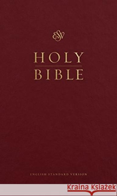 ESV Pew Bible (Burgundy)  9781433563454 Crossway Books