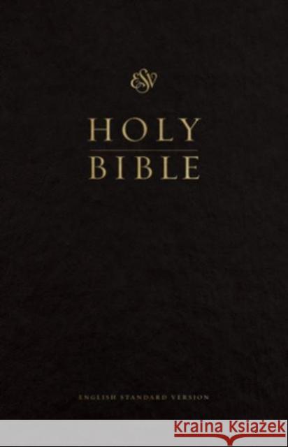 ESV Premium Pew and Worship Bible (Black)  9781433563461 Crossway Books