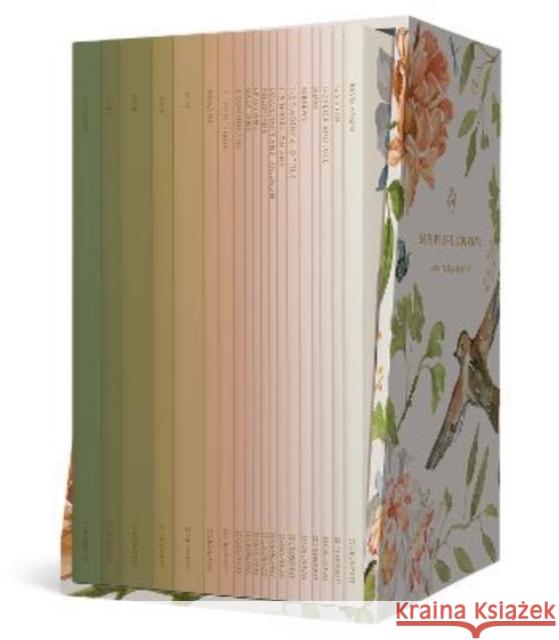 ESV Scripture Journal: New Testament Set (Artwork by Ruth Chou Simons) (Paperback)  9781433581656 Crossway