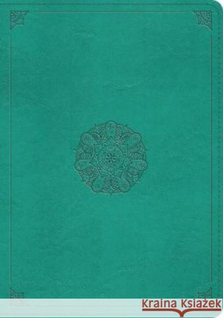 ESV Study Bible (Trutone, Turquoise, Emblem Design)  9781433581748 Crossway