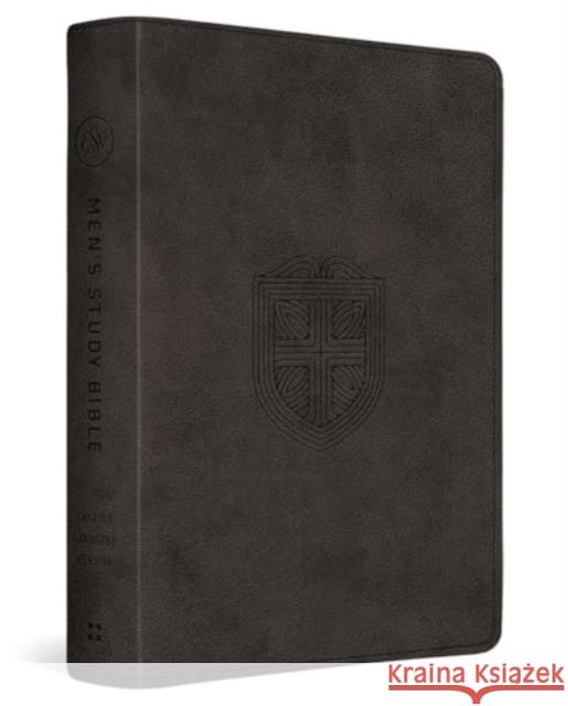 ESV Men's Study Bible (Trutone, Charcoal, Shield Design) Ray Ortlund Alistair Begg R. Kent Hughes 9781433599675 Crossway