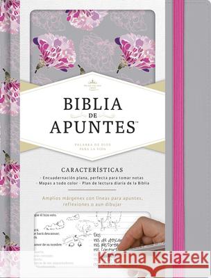 Rvr 1960 Biblia de Apuntes, Gris Y Floreado Tela Impresa B&h Espanol Editorial 9781433650529 B&H Espanol