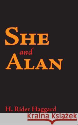 She and Allan, Large-Print Edition H. Rider Haggard 9781434117885 Waking Lion Press