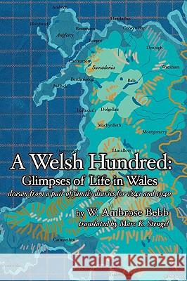 A Welsh Hundred: Glimpses of Life in Wales drawn from a pair of family diaries for 1841 and 1940 W. Ambrose Bebb 9781434359919 