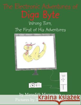 The Electronic Adventures of Diga Byte: Wrong Turn, the First of His Adventures Mammano, Meredith 9781434396365 Authorhouse