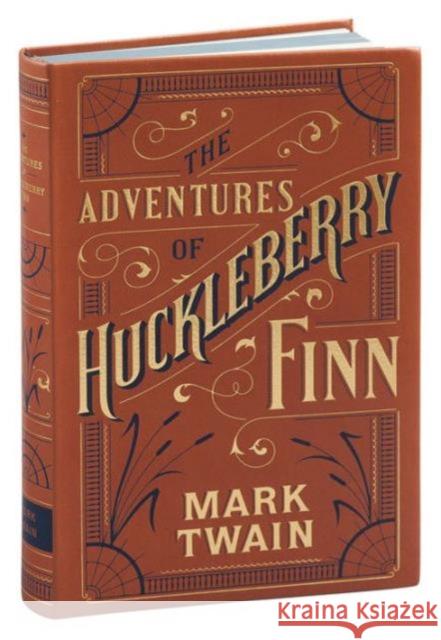 Adventures of Huckleberry Finn (Barnes & Noble Flexibound Classics) Mark Twain 9781435159648 Union Square & Co.