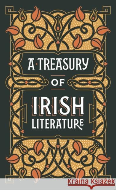 A Treasury of Irish Literature (Barnes & Noble Omnibus Leatherbound Classics) Various Authors 9781435165014