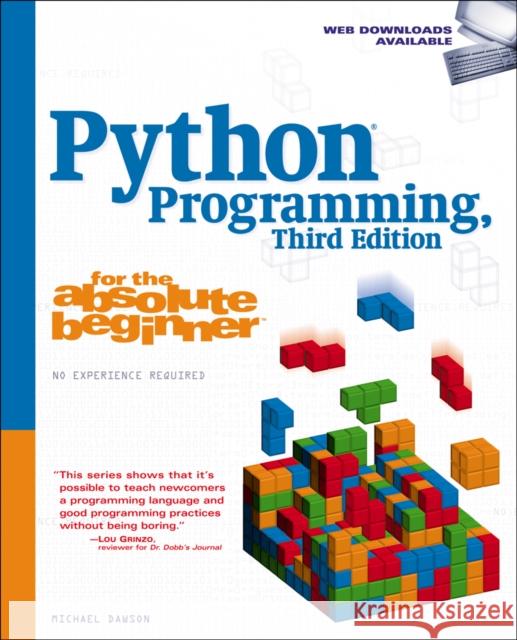Python Programming for the Absolute Beginner  9781435455009 0