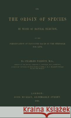 On the Origin of Species Charles Darwin 9781435749344 Lulu.com