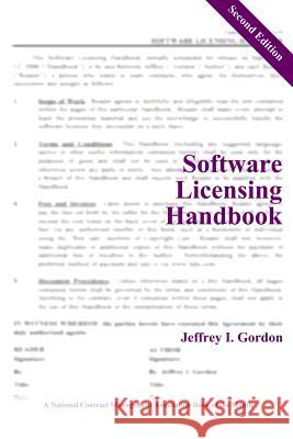 Software Licensing Handbook, Second Edition Jeffrey Gordon 9781435752511