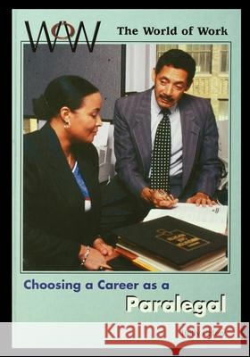 Paralegal Holly Cefrey 9781435886681 Rosen Publishing Group